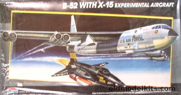 Monogram 1/72 B-52 With X-15, 5907 plastic model kit